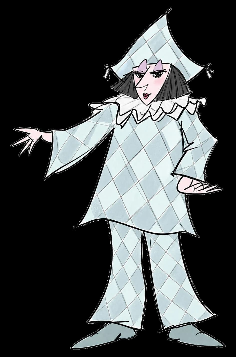 Illustration: Harlekin